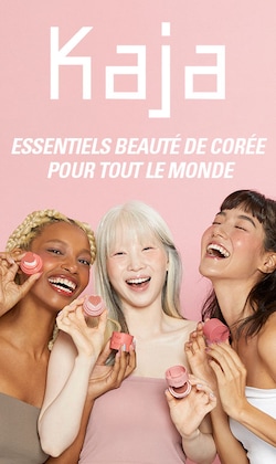 Kaja. Essentiels K-Beauty pour tout le monde Image du mannequin tenant le produit.