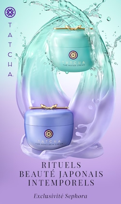 Tatcha. Rituels beauté japonais intemporels. Exclusivité Sephora. Image des produits.