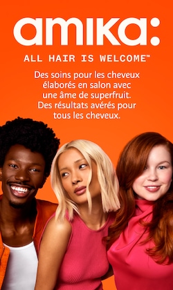 Tous les types de cheveux sont les bienvenus. Des soins pour les cheveux élaborés en salon avec une âme de superfruits. Des résultats avérés pour tous les cheveux. Images de modèles.