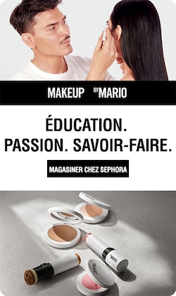 Makeup by Mario. Éducation, passion, art. Magasiner chez Sephora | Mario appliquant du maquillage sur un modèle