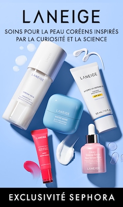 laneige. soins pour la peau coréens inspirés par la curiosité et la science. exclusivité sephora. image des produits.