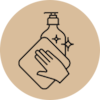 Hand soap icon