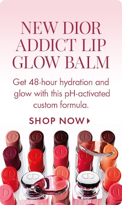 NEW DIOR ADDICT LIP GLOW BALM | Get 48-hour hydration and glow with this pH-activated custom formula. SHOP NOW >