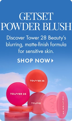 GETSET POWDER BLUSH | Discover Tower 28 Beauty's blurring, matte-finish formula for sensitive skin. SHOP NOW >