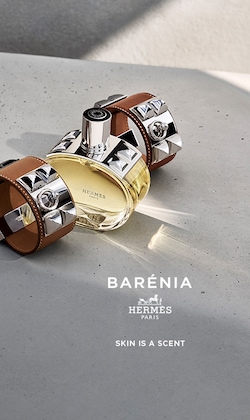 Barenia. Hermes. Skin is a scent.