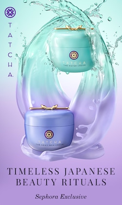 Tatcha. Timeless Japanese Beauty Rituals. Sephora exclusive. Image of products.