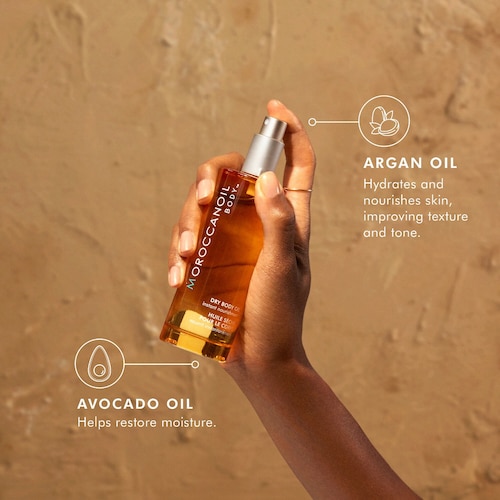 One of the primary benefits of dry body oil is its ability to provide intense hydration to the skin. It is formulated with various nourishing ingredients such as natural oils, vitamins, and antioxidants that penetrate deeply into the skin, restoring moisture and nutrients. This helps to alleviate dryness, flakiness, and roughness, resulting in a more supple and healthy-looking skin.