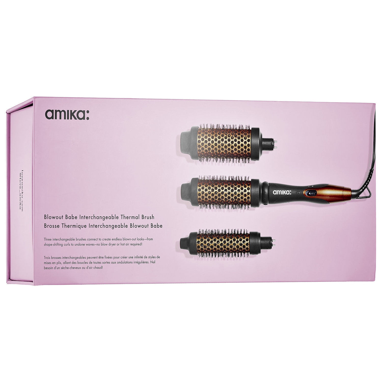 amika bombshell blowout thermal brush