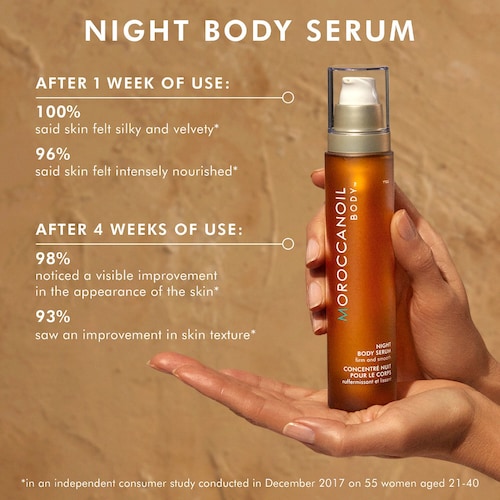 When used regularly as a part of a nighttime skincare routine, night body serum can provide long-term benefits for the skin. It helps to strengthen the skin's natural barrier, protecting it from environmental stressors and preventing moisture loss. This makes the skin more resilient and capable of maintaining its optimal health.