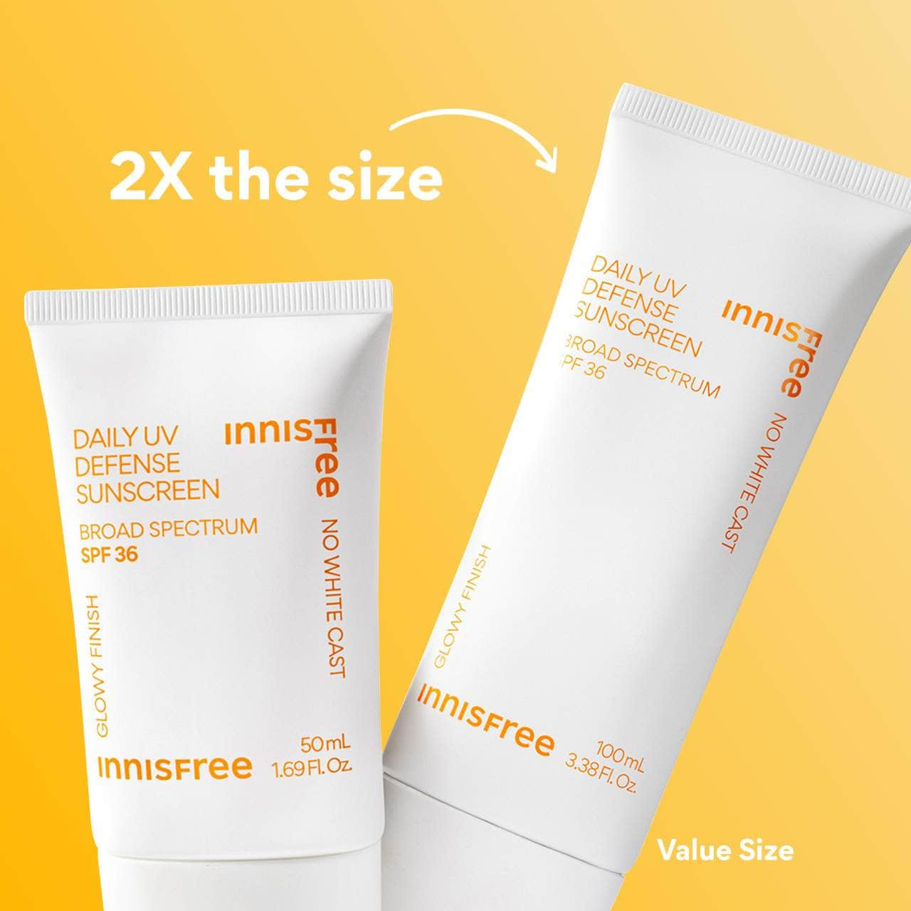 Daily UV Defense Invisible Broad Spectrum SPF 36 Sunscreen