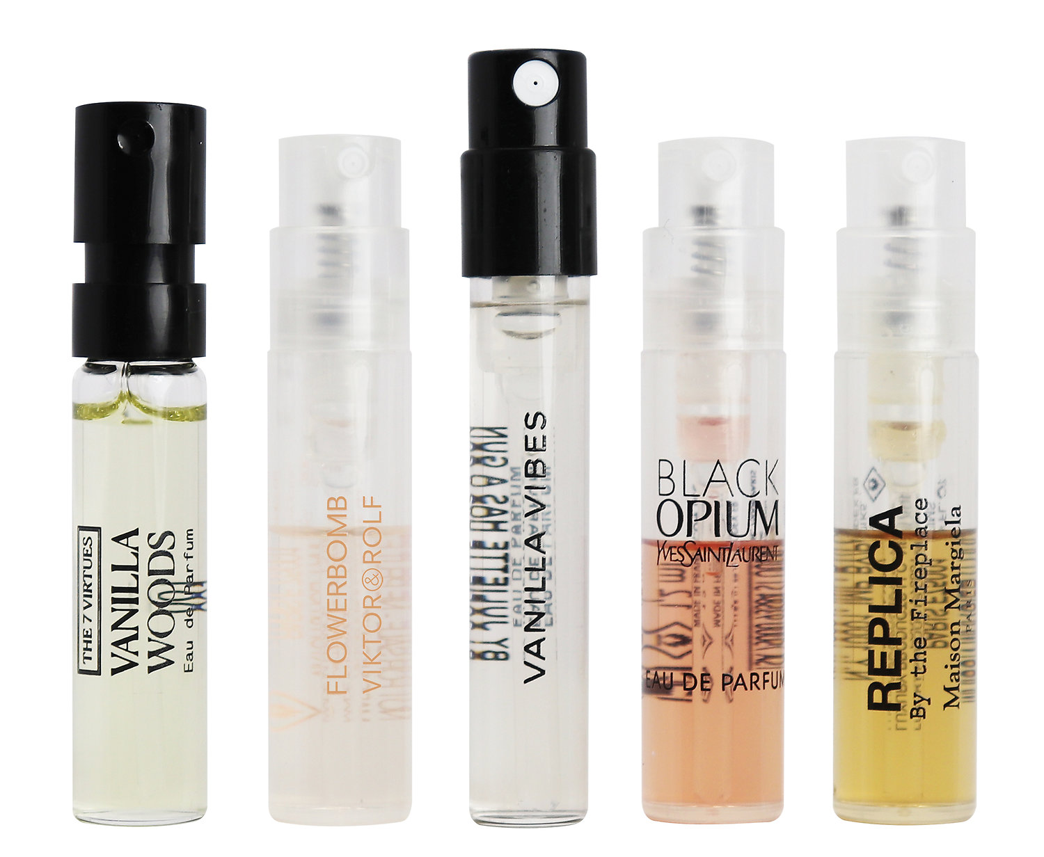 Best of Vanilla Perfume Sampler Set 