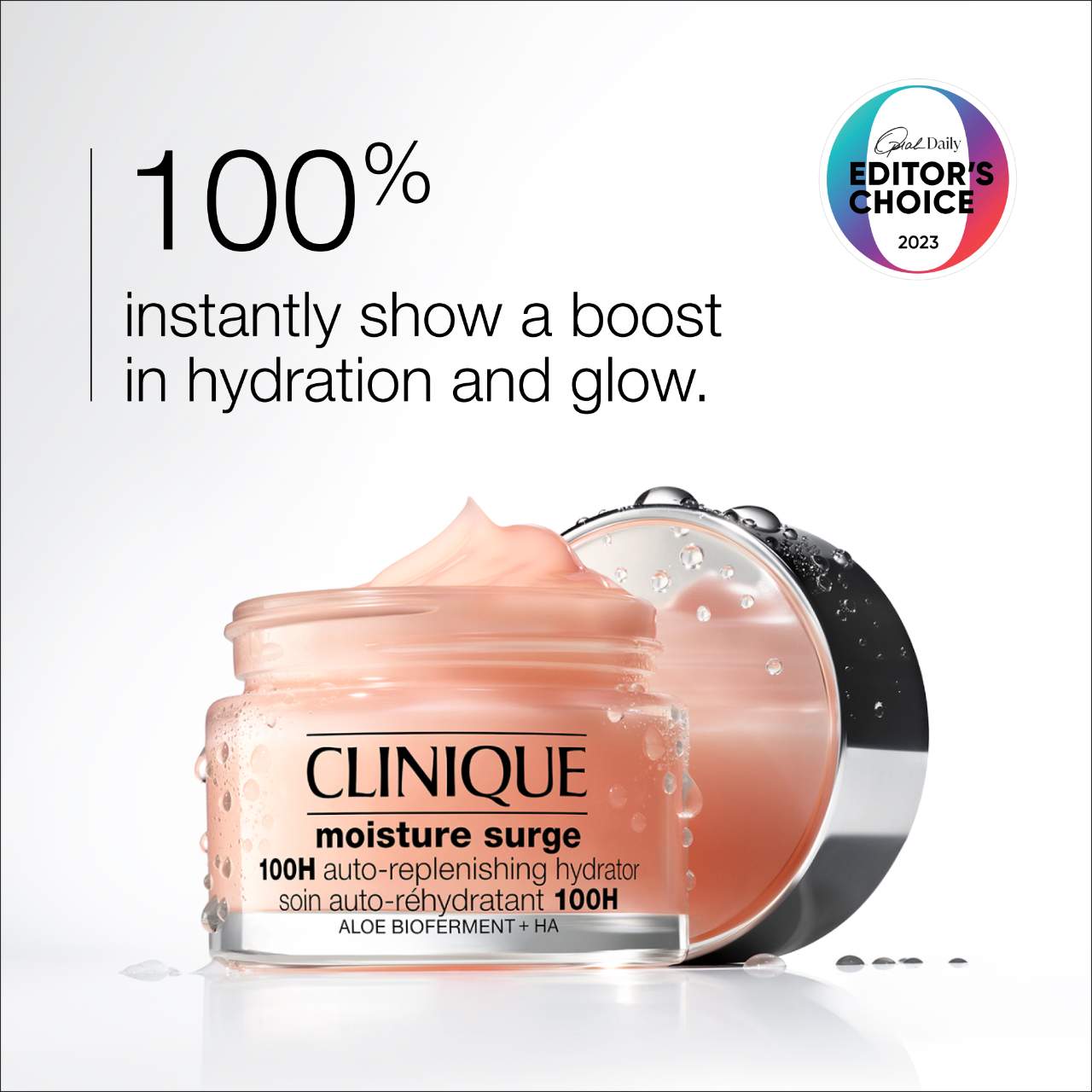 Moisture Surge™ 100H Auto-Replenishing Hydrator Gel-Cream Moisturizer with Hyaluronic Acid