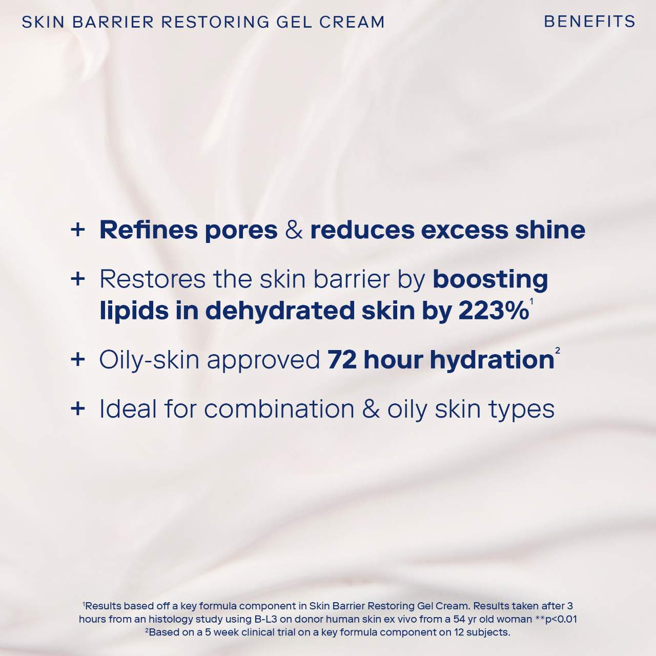 Skin Barrier+ Pore Refining Refillable Gel Cream with Niacinamide 