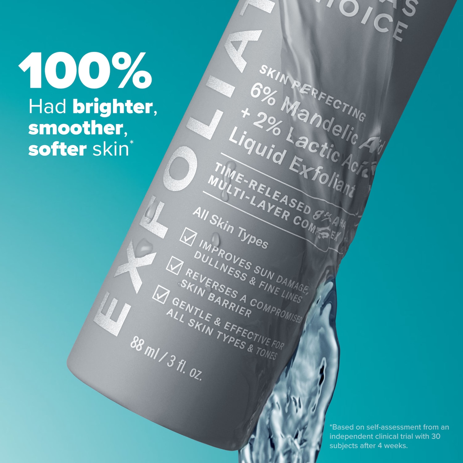 Skin Perfecting 6% Mandelic Acid + 2% Lactic Liquid Exfoliant