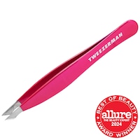 TWEEZERMAN - Pink Perfection Pointed Slant Tweezer