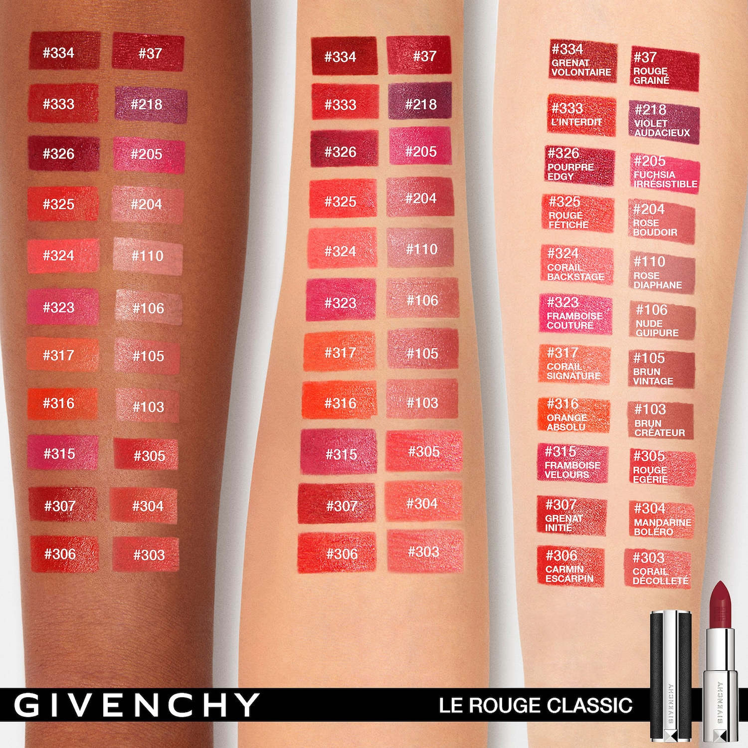 givenchy le rouge 334