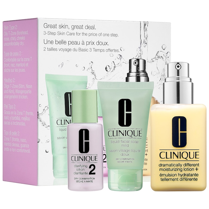 Great Skin, Great Deal Set for Dry Combination Skin - CLINIQUE | Sephora