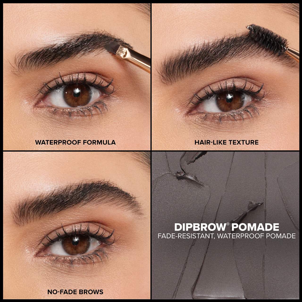 DIPBROW® Waterproof, Smudge Proof Brow Pomade