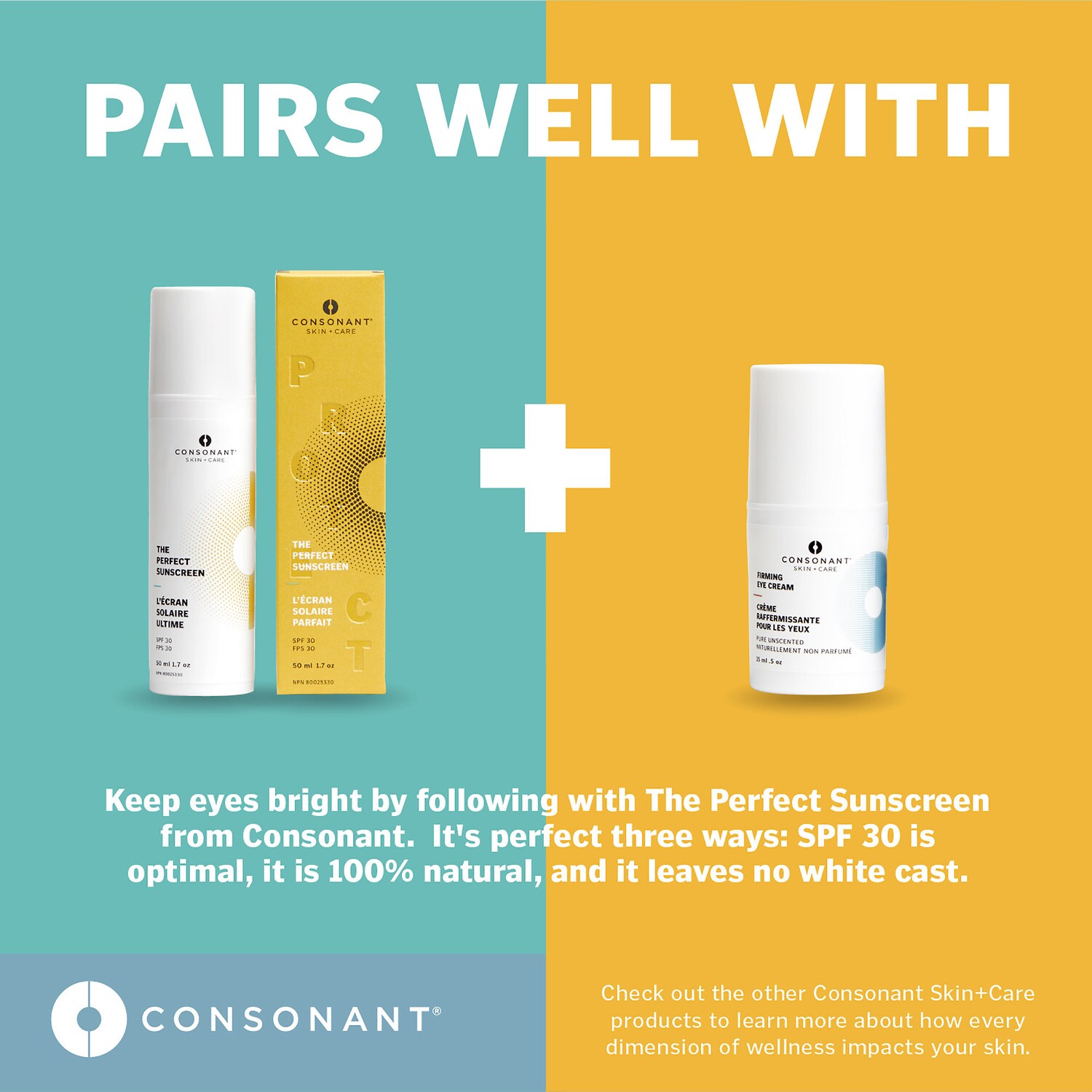 consonant the perfect sunscreen