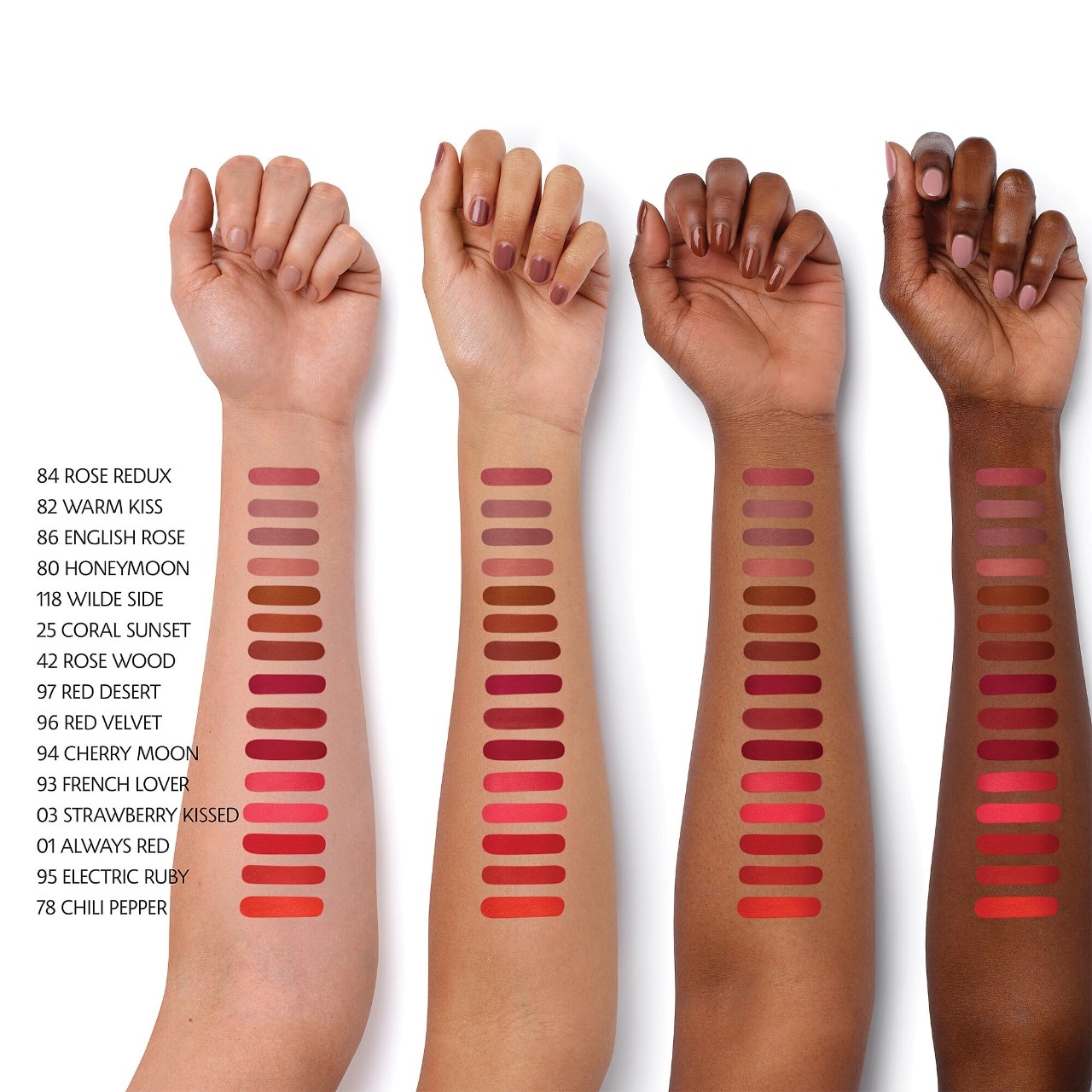 Sephora lip deals stain swatch