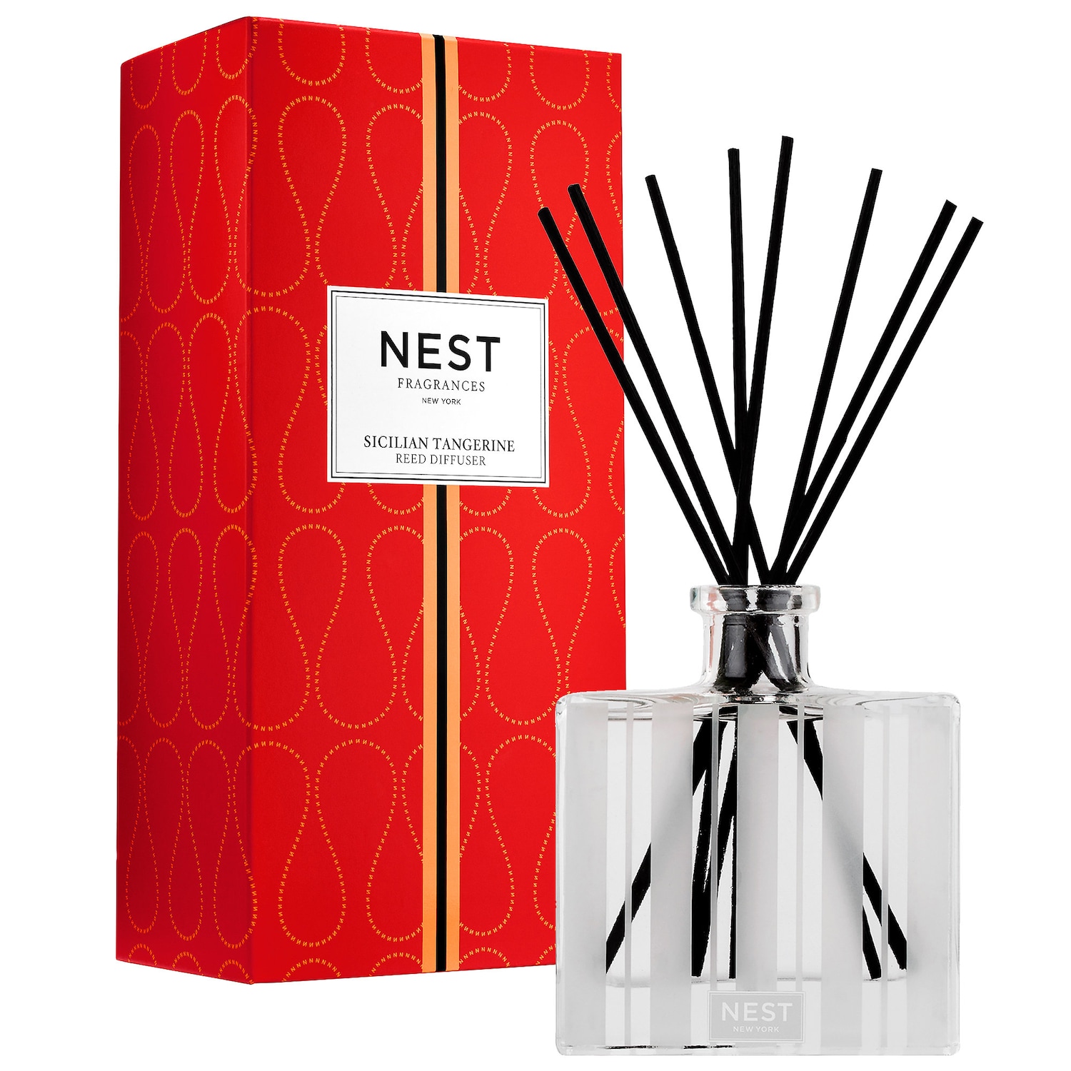 nest sicilian tangerine reed diffuser