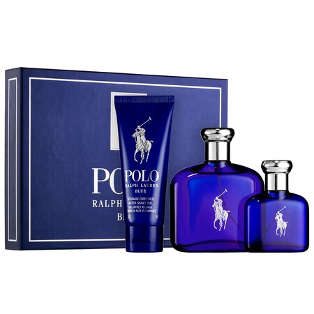 Ralph Lauren Polo Blue Eau De Toilette Gift Set | ModeSens