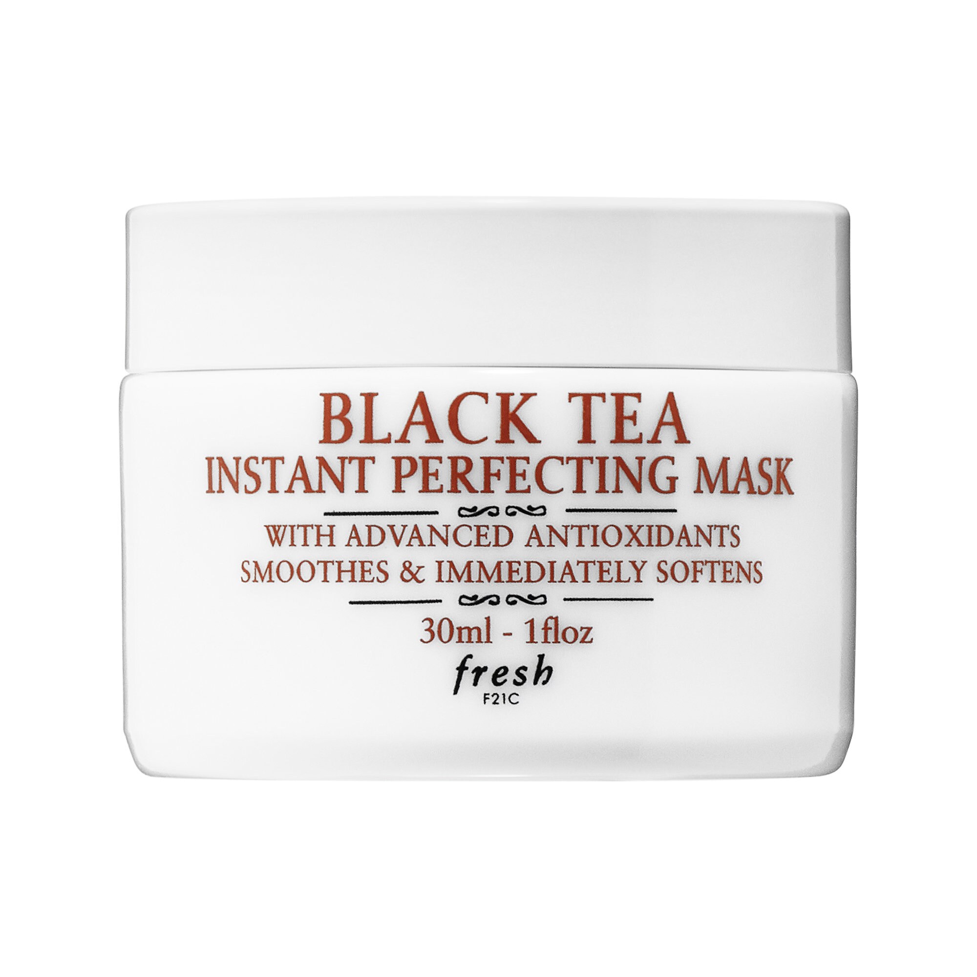 fresh red tea mask