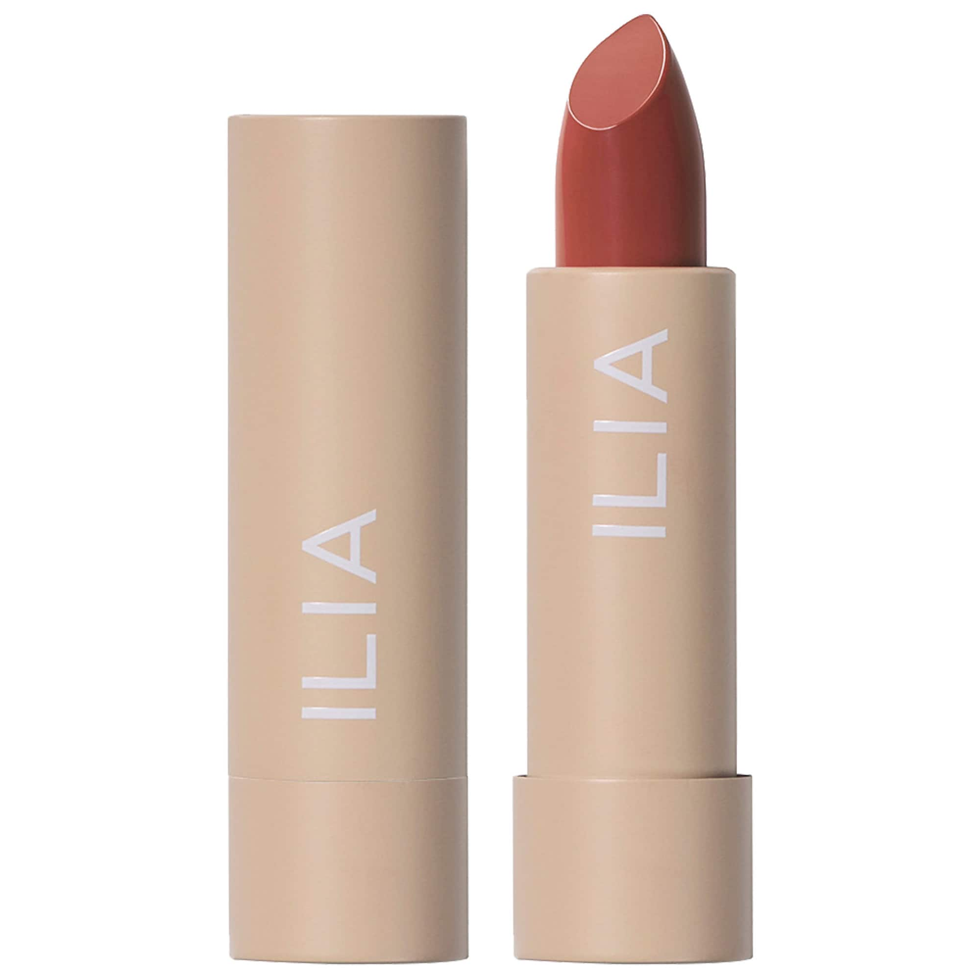 ilia color block lipstick amber light