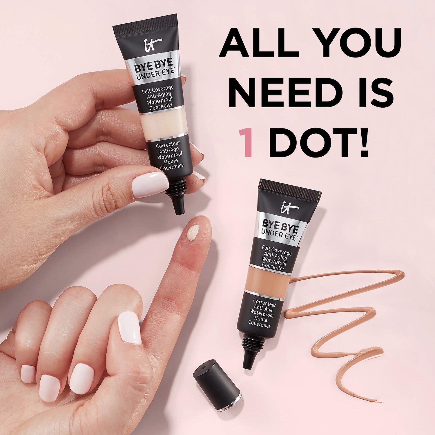 Bye Under Eye Full Coverage Anti-Aging Waterproof Concealer