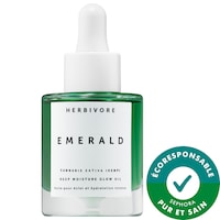 Herbivore - Huile éclat hydratation profonde aux graines de chanvre Emerald