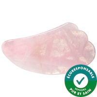 Herbivore - - Instrument Gua Sha au quartz rose