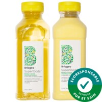 Briogeo - Duo de shampoing revitalisant nourrissant à la banane, noix de coco Superfoods pour cheveux secs