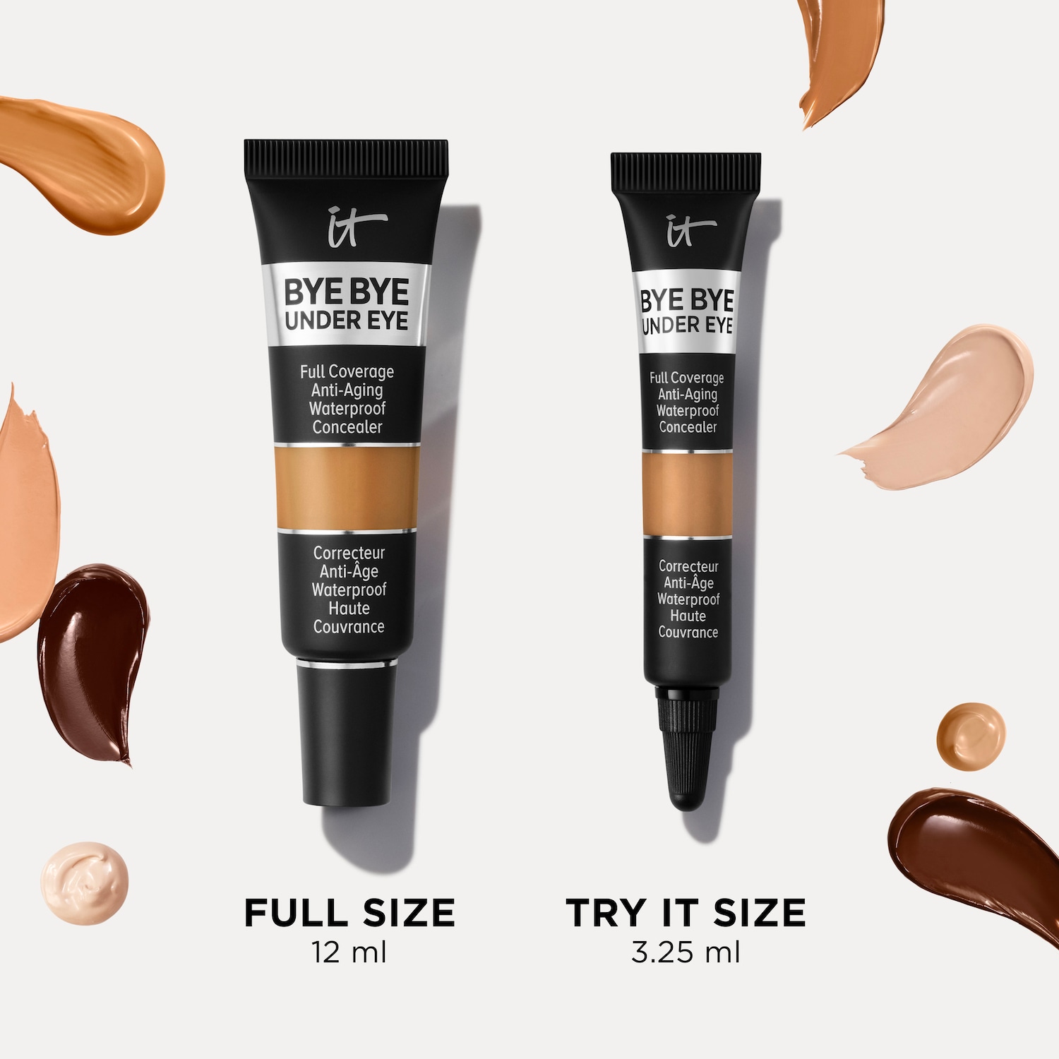 Mini Bye Under Eye Full Coverage Anti-Aging Waterproof Concealer