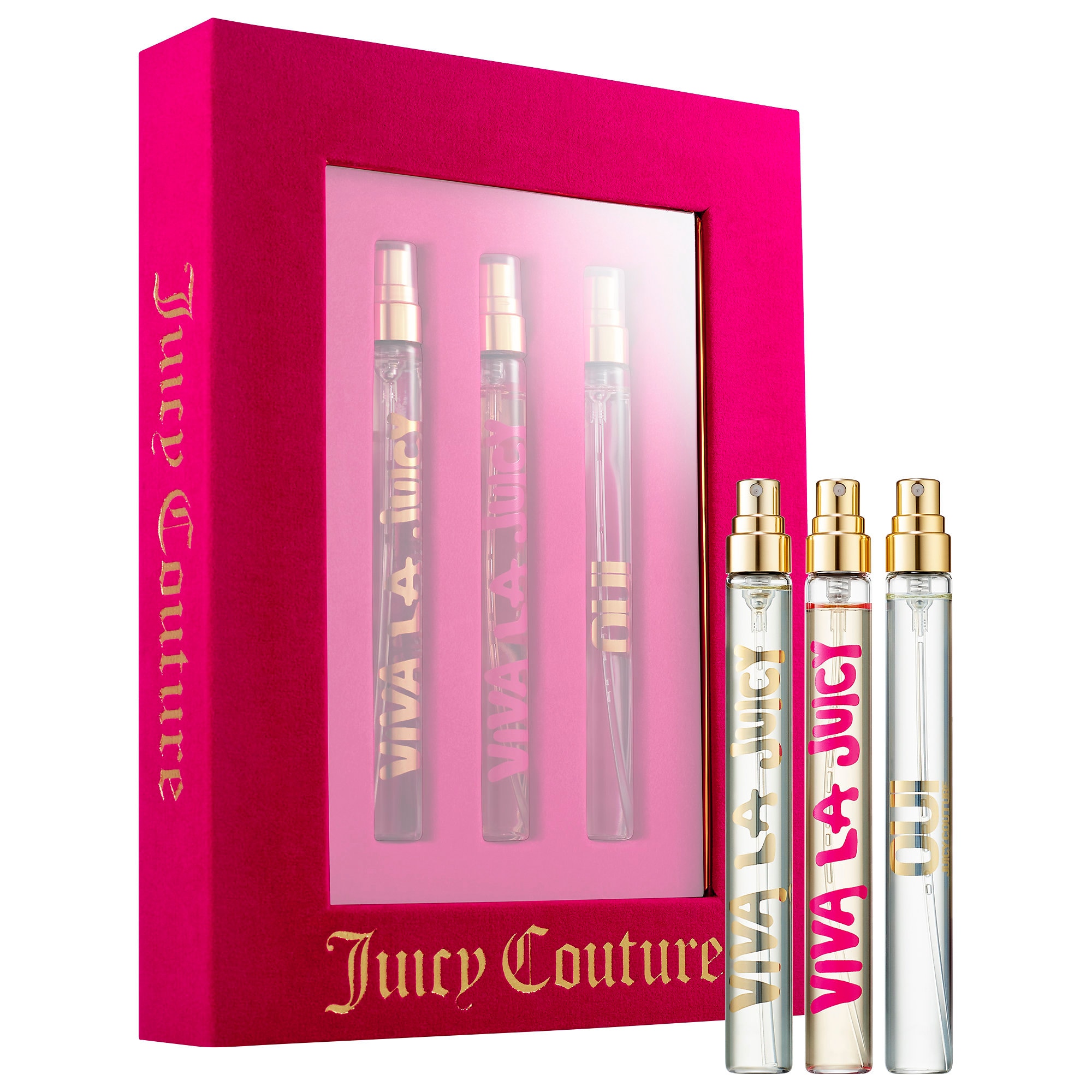 juicy couture travel spray set