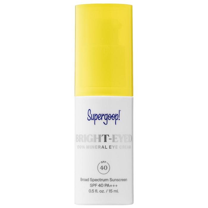 Bright-Eyed 100% Mineral Eye Cream SPF 40 PA+++ - Supergoop! | Sephora