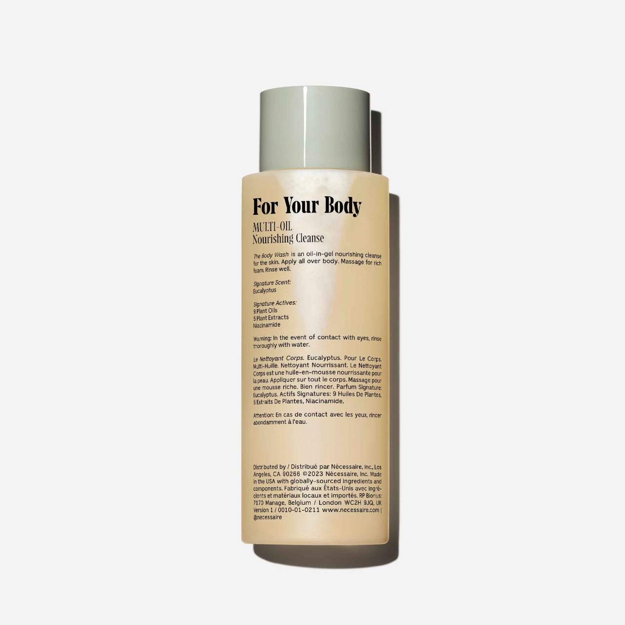 The Body Wash Eucalyptus - Nourishing Treatment Cleanse With Lipid-Rich Oils + Niacinamide