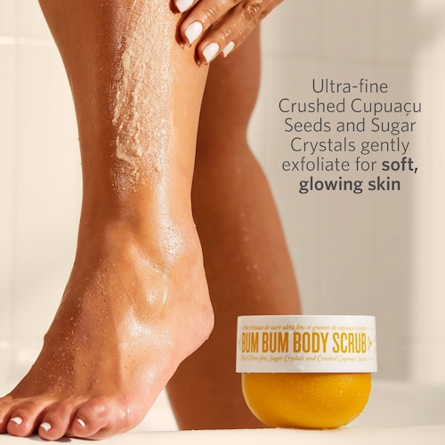 Furthermore, regular use of this body scrub can help with various skincare concerns. It can assist in reducing the appearance of cellulite and stretch marks, improving blood circulation, and preparing the skin for the absorption of other moisturizers or lotions.