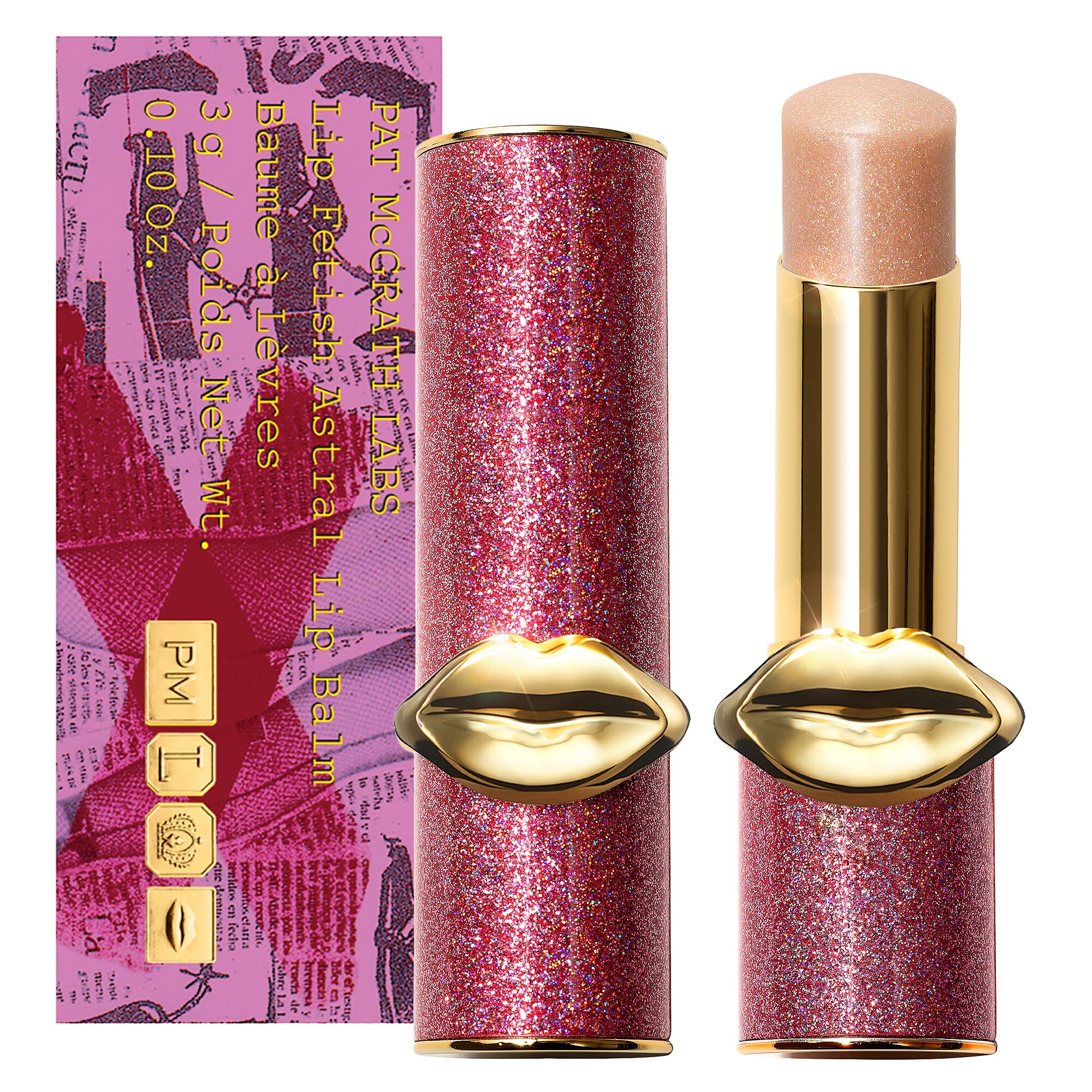 gold astral lip balm