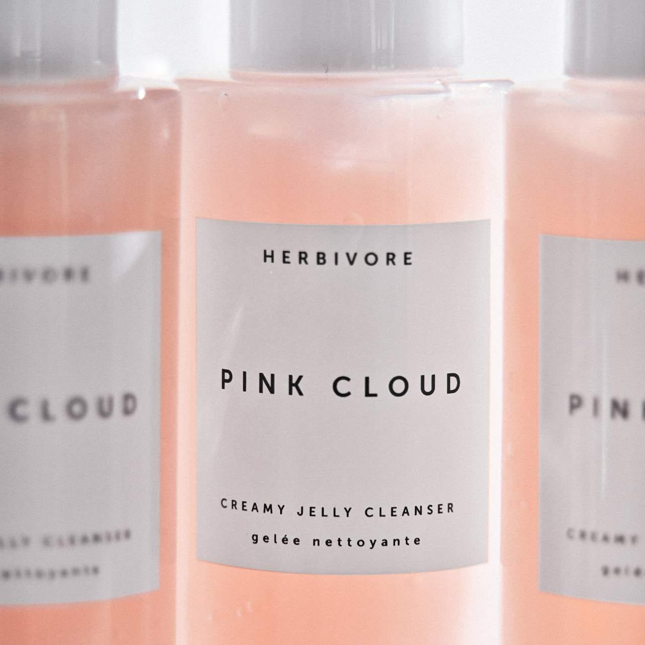 Pink Cloud Rosewater + Squalane Makeup Removing Face Wash