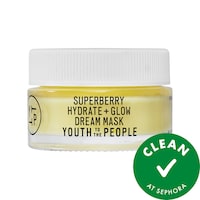 Youth To The People - Mini Superberry Hydrate + Glow Dream Night Cream + Mask with Vitamin C