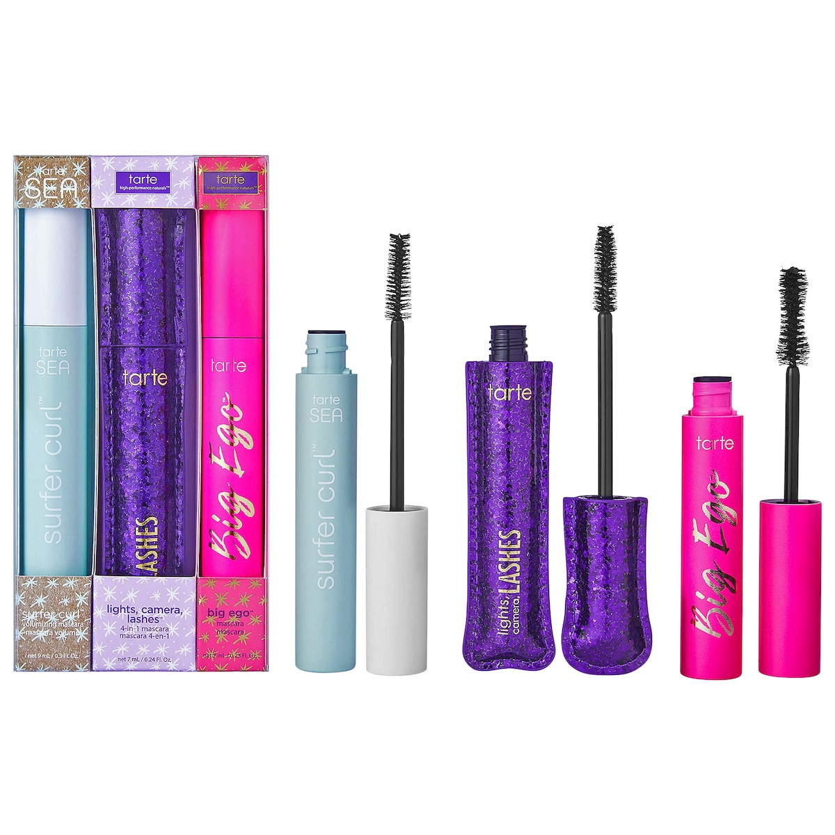 Save, share, and surprise mascara set