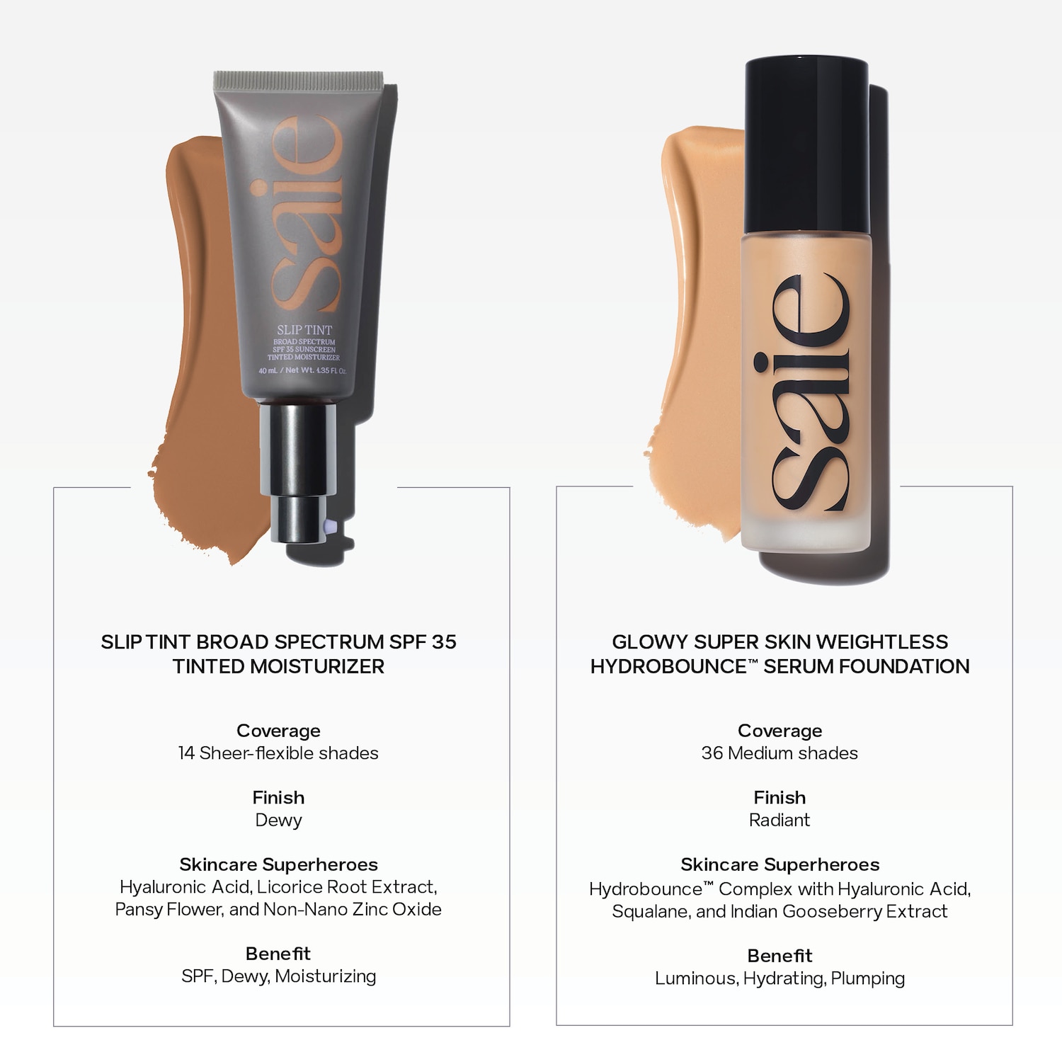 Slip Tint – Lightweight Tinted Moisturizer with Mineral Zinc SPF 35 and Hyaluronic Acid