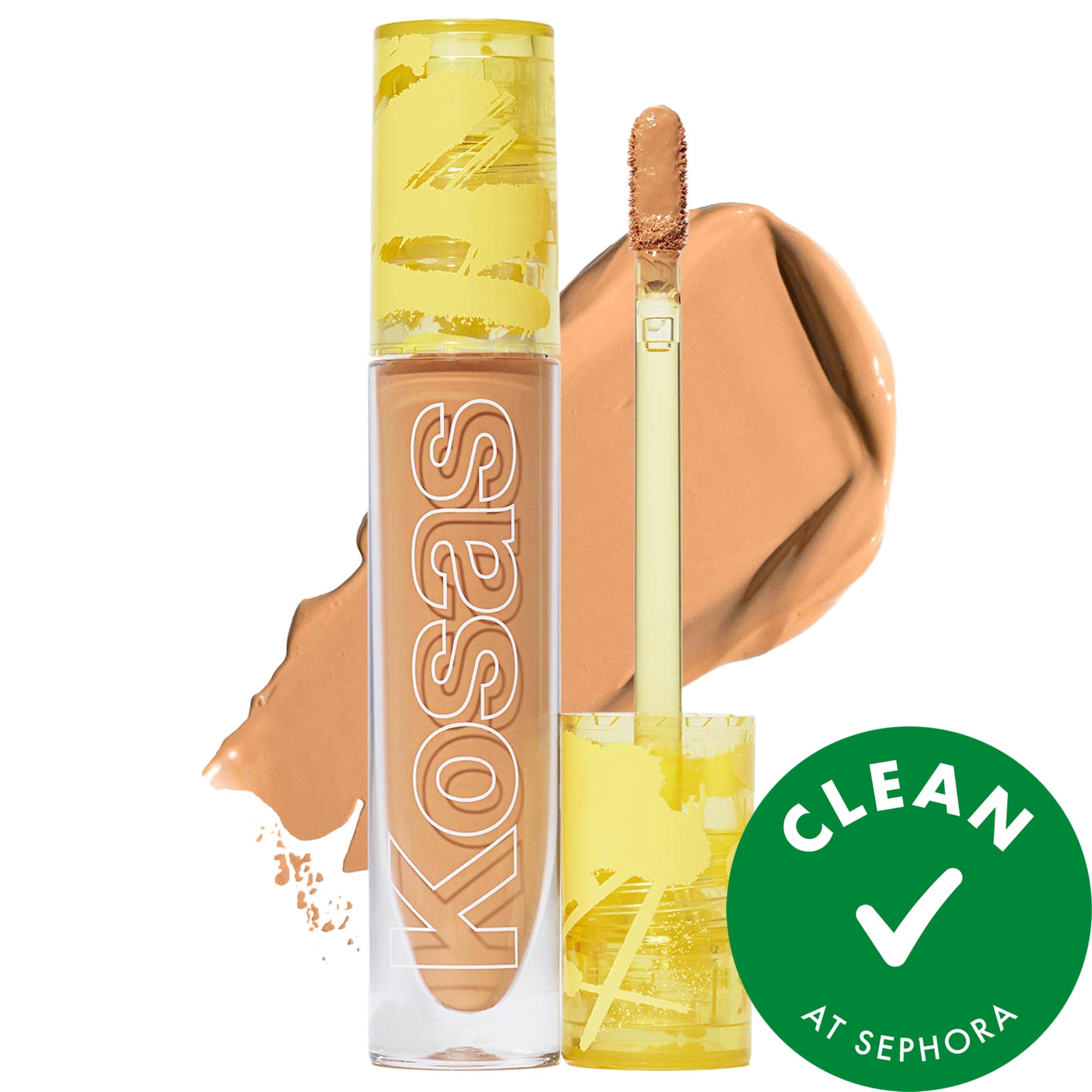 Kosas Revealer Super Creamy + Brightening Concealer with Caffeine and Hyaluronic Acid Tone 0.20 oz