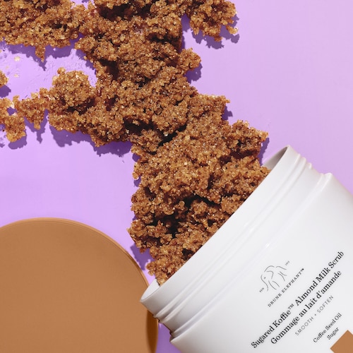 Sugared Koffie™ Almond Milk Body Scrub is a natural skincare product that combines the exfoliating properties of sugar with the hydrating benefits of almond milk. This unique blend creates an effective scrub that effectively removes dead skin cells and impurities while replenishing moisture to the skin.