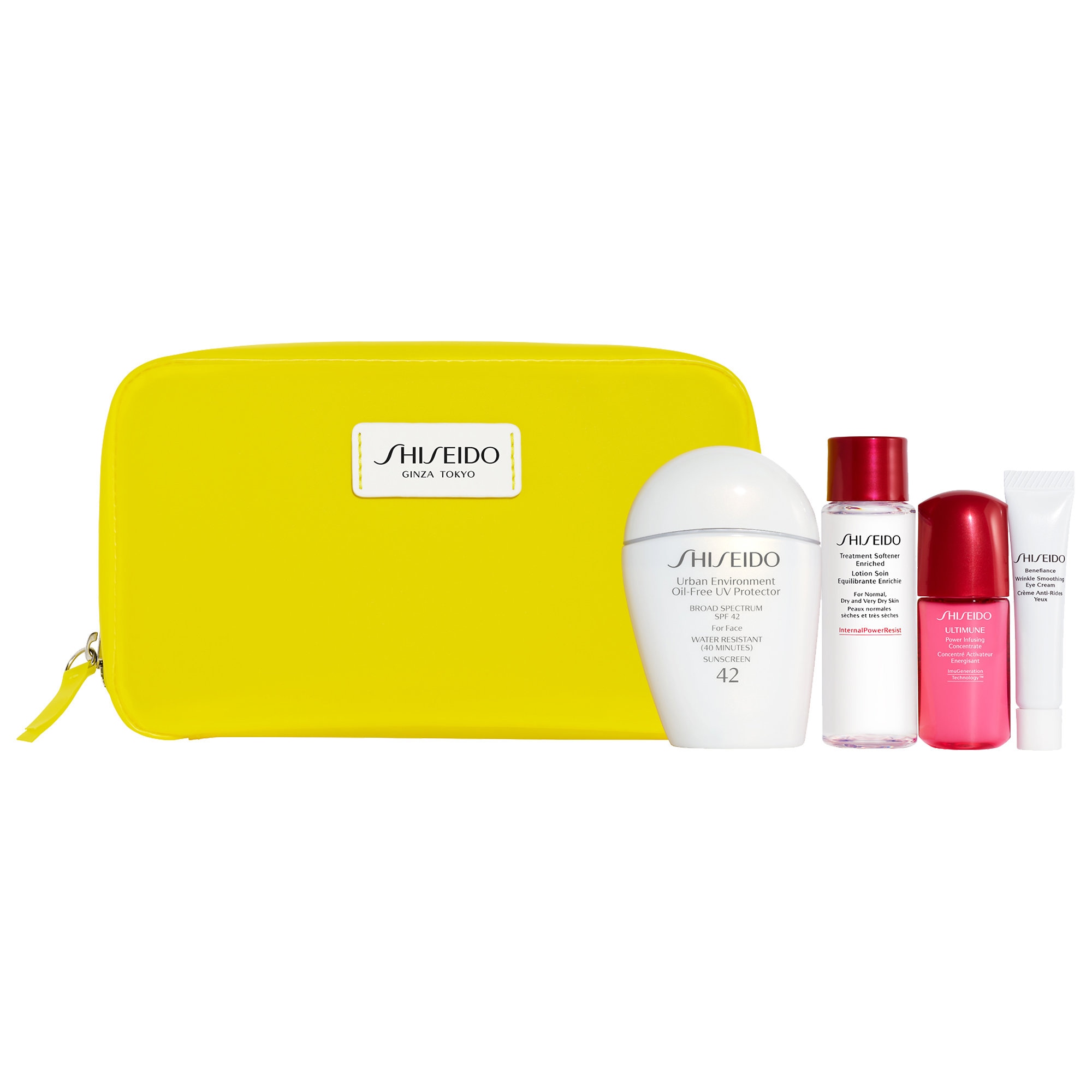 shiseido urban environment daily protection spf set