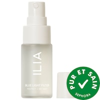 ILIA - Mini-vaporisateur fixateur pour protéger faire tenir le maquillage Blue Filter