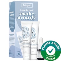 Briogeo - Scalp Revival&trade; Soothe + Detoxify Travel Set for Dry Itchy, Oily Scalp