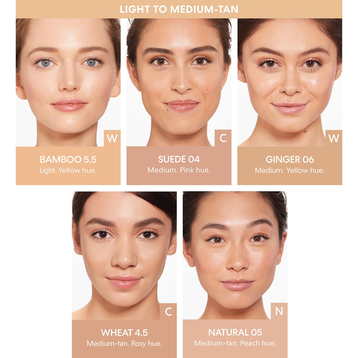 Bareminerals Complexion Rescue Colour Chart