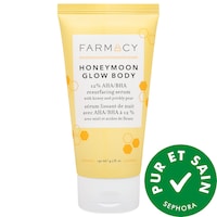 Farmacy - Sérum lissant de nuit pour le corps avec AHA/BHA à 12 % Honeymoon Glow Body