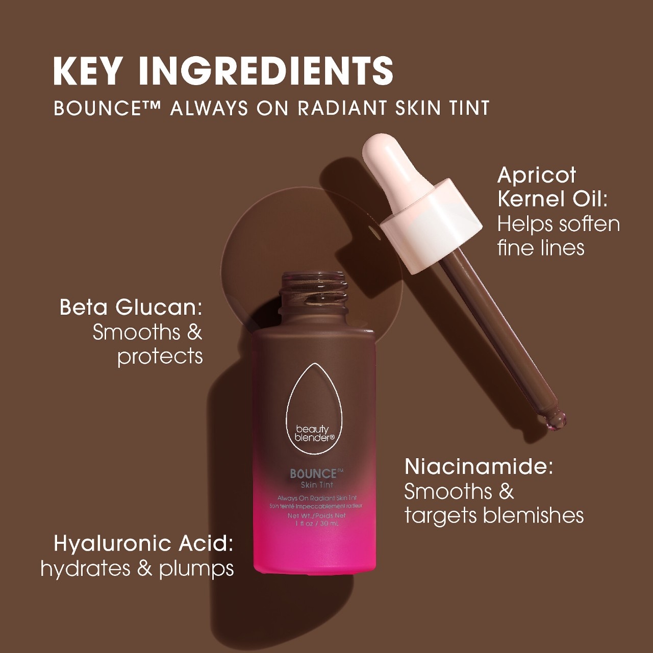 12-Hour Always on Radiant Skin Tint with Hyaluronic Acid & Niacinamide